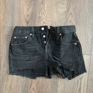 Levi's Dark Denim Jean Shorts